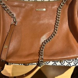 Rebecca minkoff camel cross body bag
